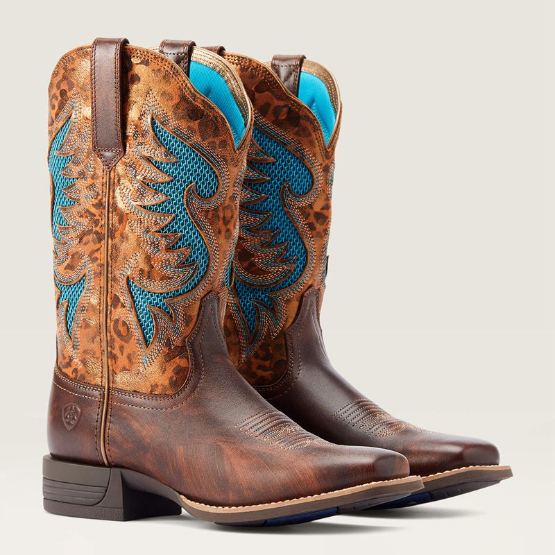 Ariat Pinto Venttek? 360° Western Boot Marron Femme | JXH-53256424