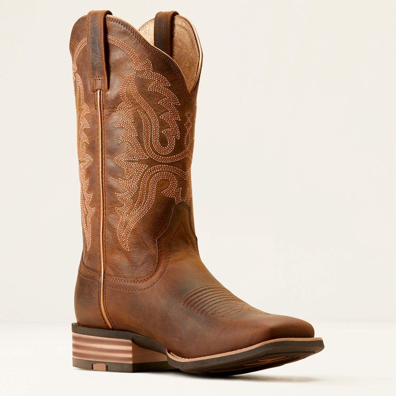 Ariat Olena Western Boot Marron Femme | QRT-47756000