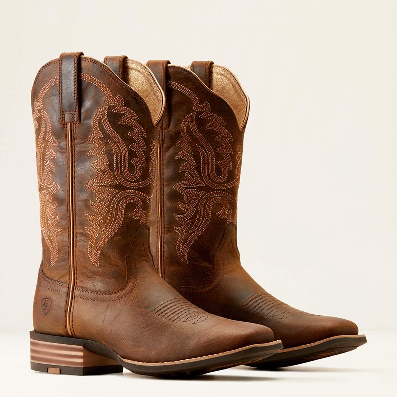 Ariat Olena Western Boot Marron Femme | QRT-47756000