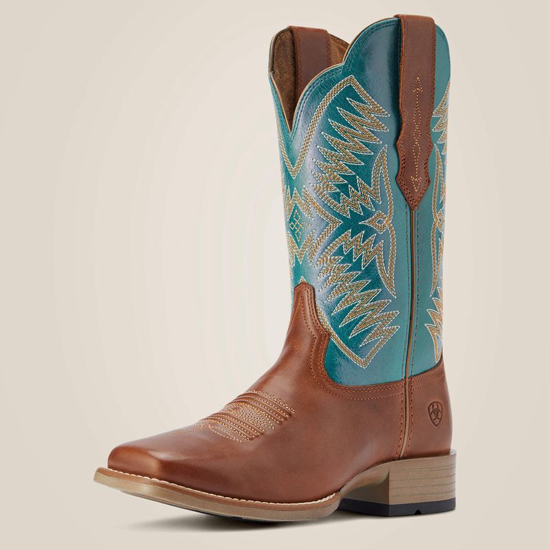 Ariat Odessa Stretchfit Western Boot Almond Roca Femme | NJC-04256129