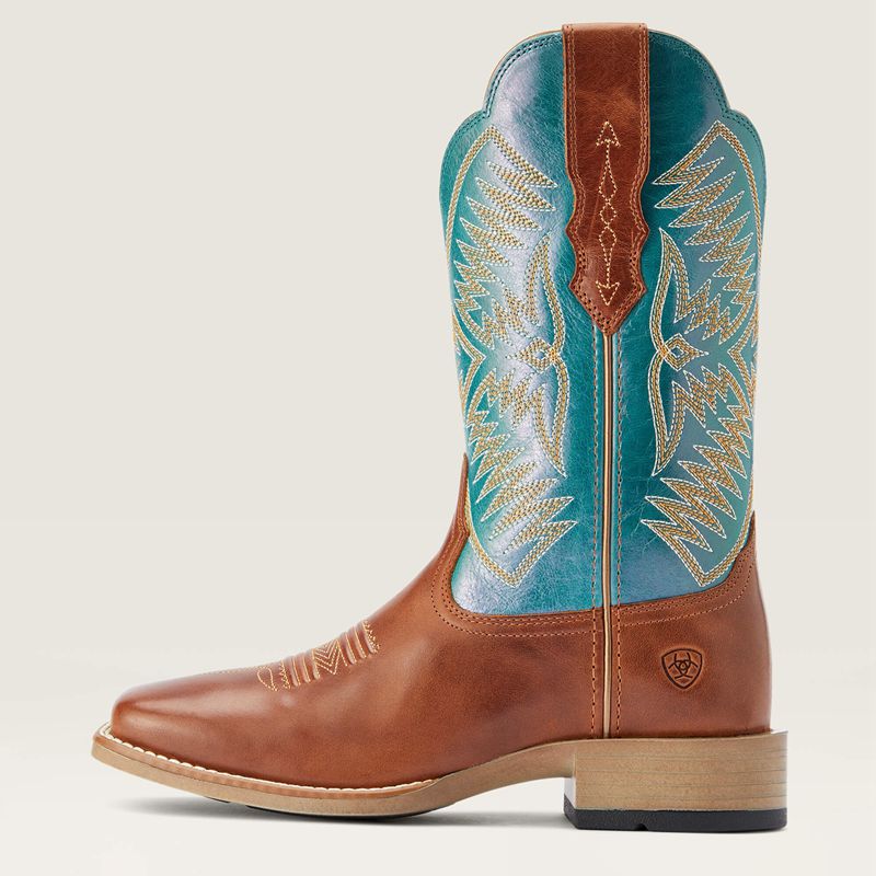 Ariat Odessa Stretchfit Western Boot Almond Roca Femme | NJC-04256129