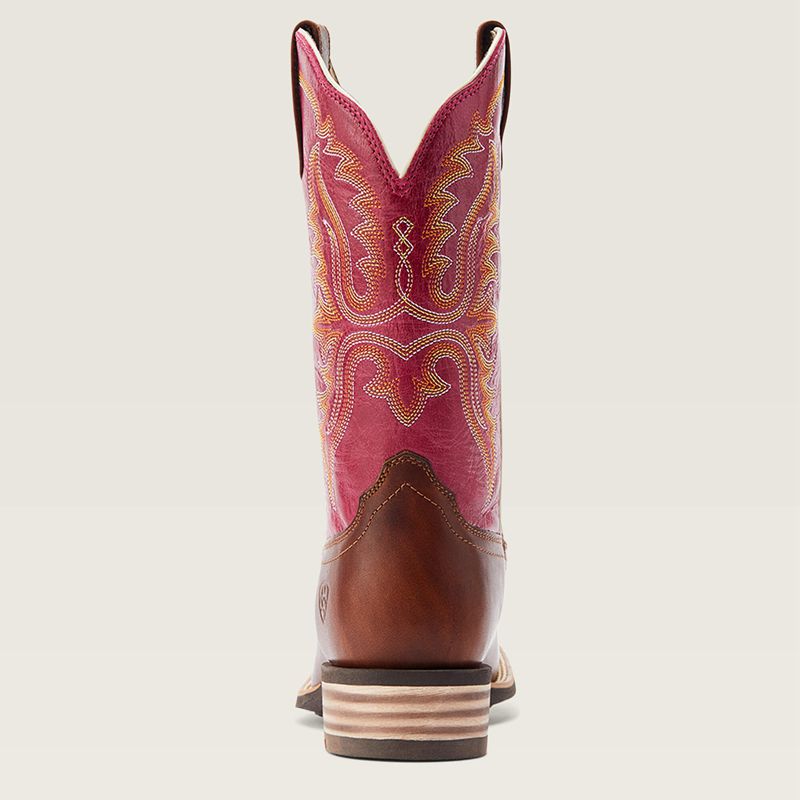 Ariat Olena Western Boot Vintage Caramel Femme | GJL-57225155