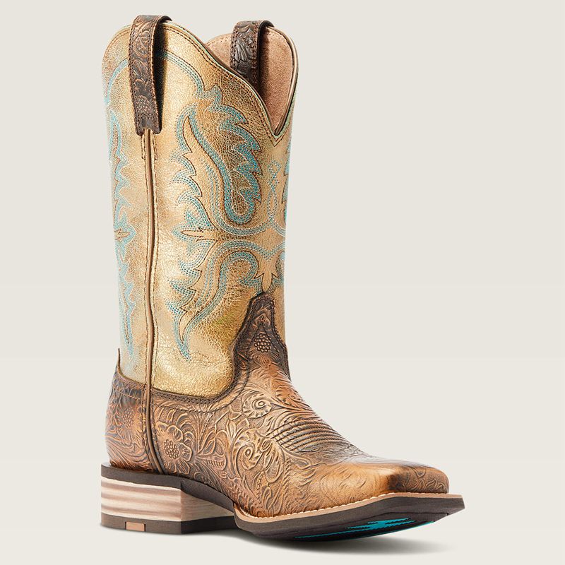 Ariat Olena Western Boot Bronze Age Femme | ODP-60939182