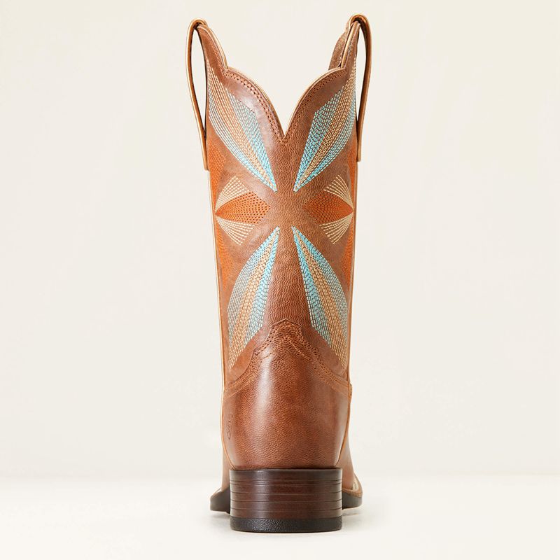 Ariat Oak Grove Western Boot Maple Glaze Femme | FDT-44395892