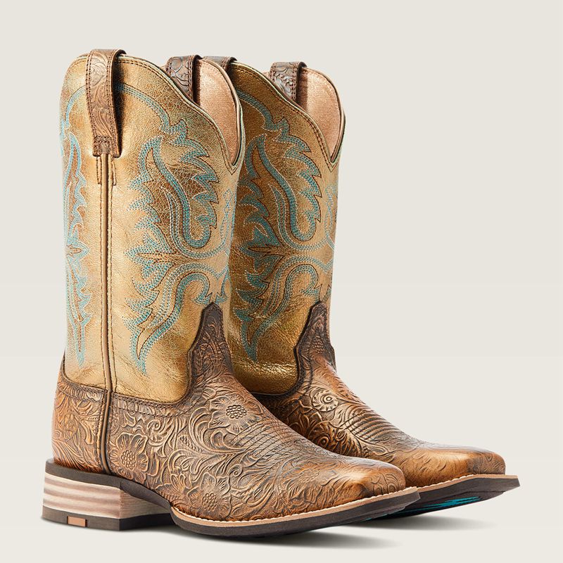 Ariat Olena Western Boot Bronze Age Femme | ODP-60939182