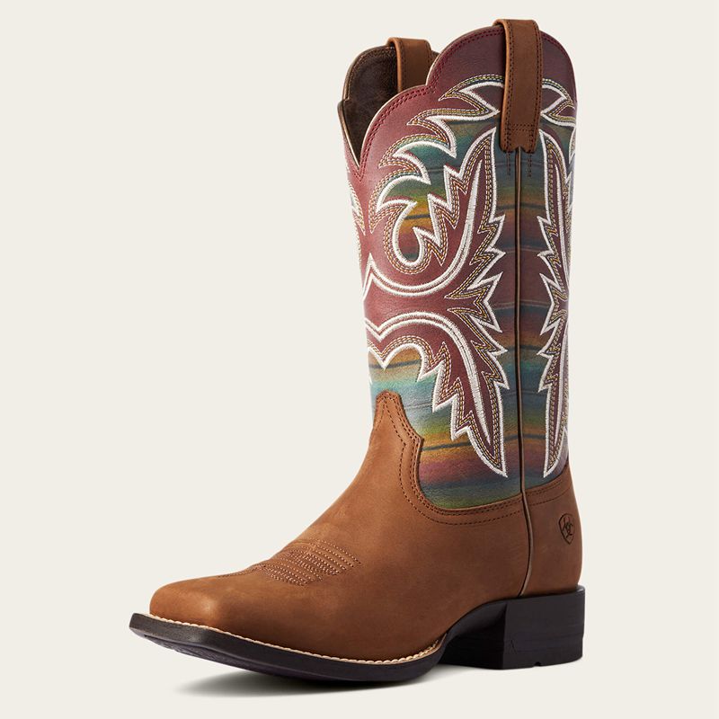 Ariat Lonestar Western Boot Ridge Tan Femme | YXG-46470825