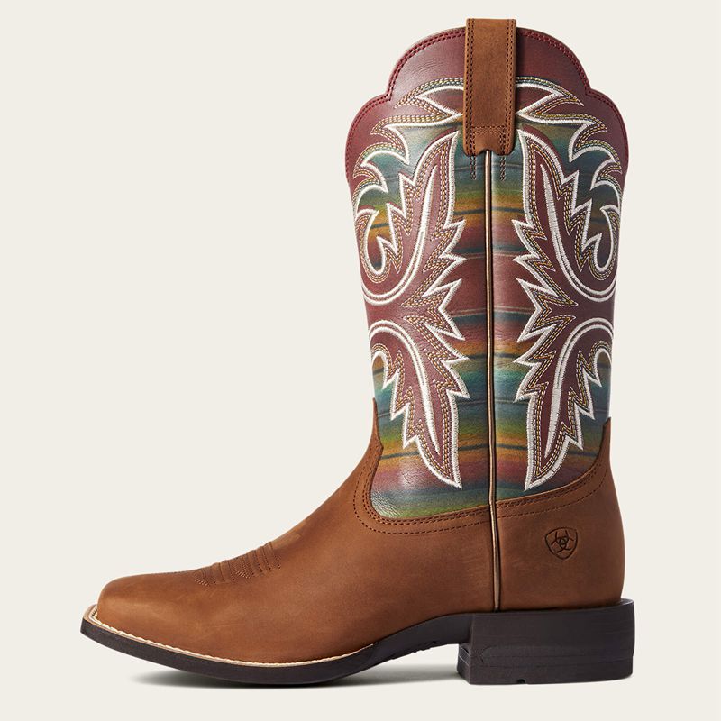 Ariat Lonestar Western Boot Ridge Tan Femme | YXG-46470825