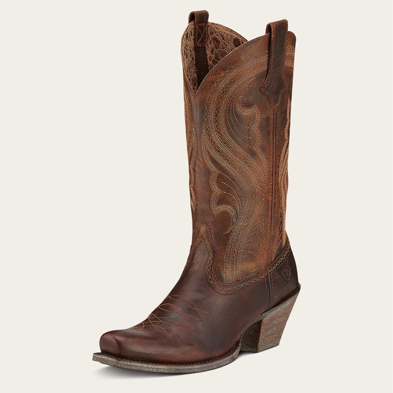 Ariat Lively Western Boot Marron Femme | ZUG-93563540