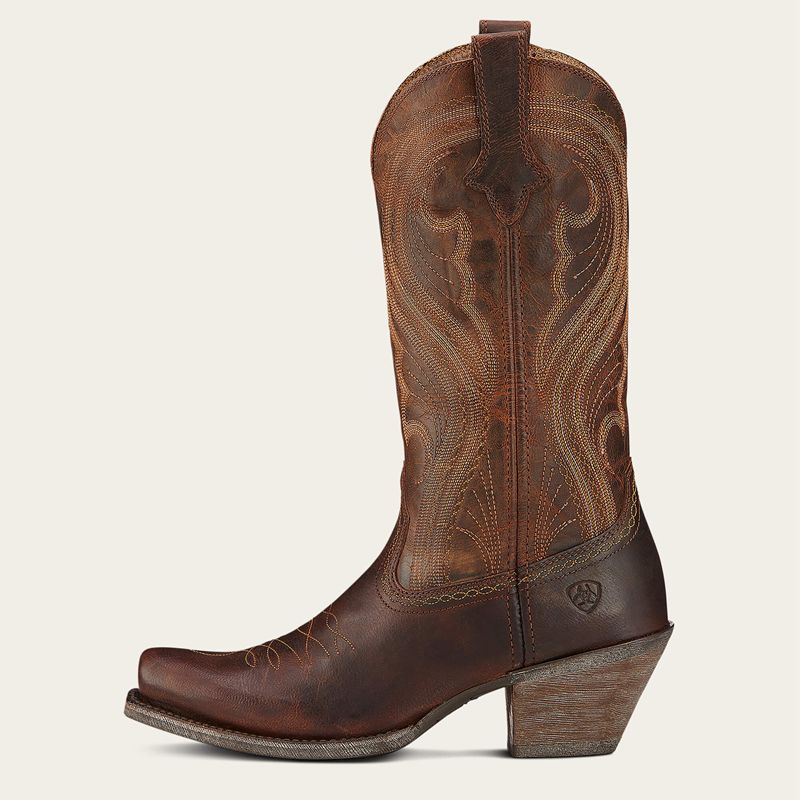 Ariat Lively Western Boot Marron Femme | ZUG-93563540