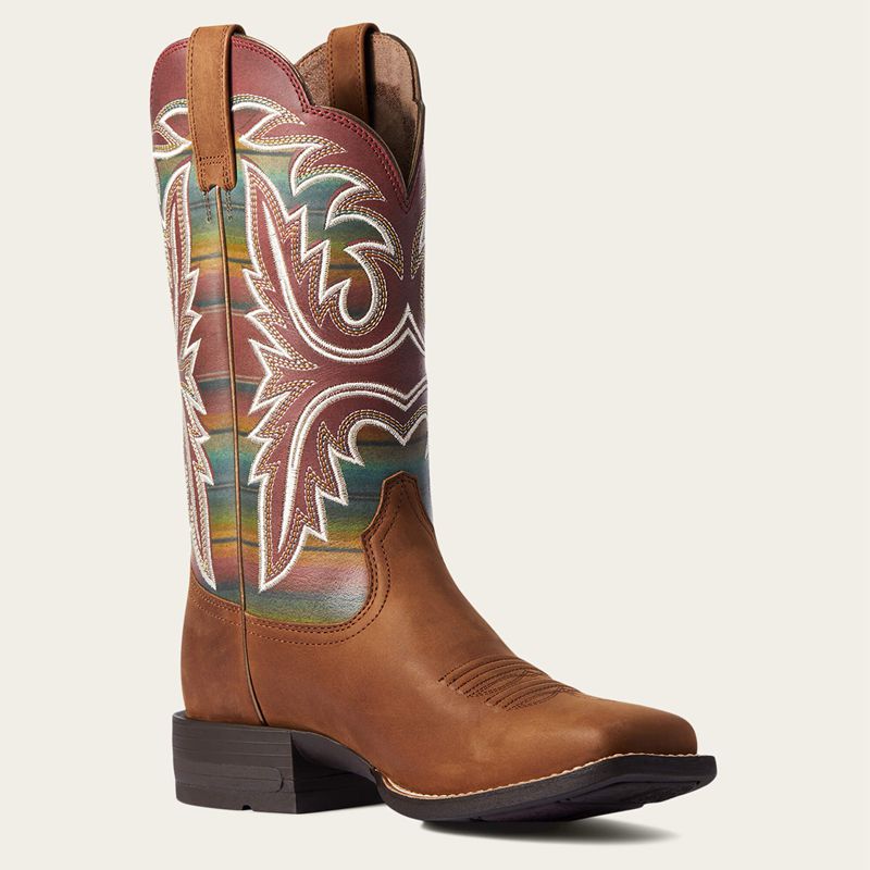 Ariat Lonestar Western Boot Ridge Tan Femme | YXG-46470825