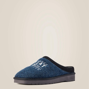 Ariat 93 Liberty Square Toe Slipper Bleu Marine Homme | LKQ-59346888