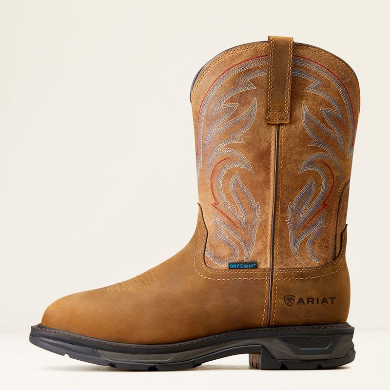 Ariat Workhog Xt Waterproof Work Boot Marron Homme | ETC-66832168