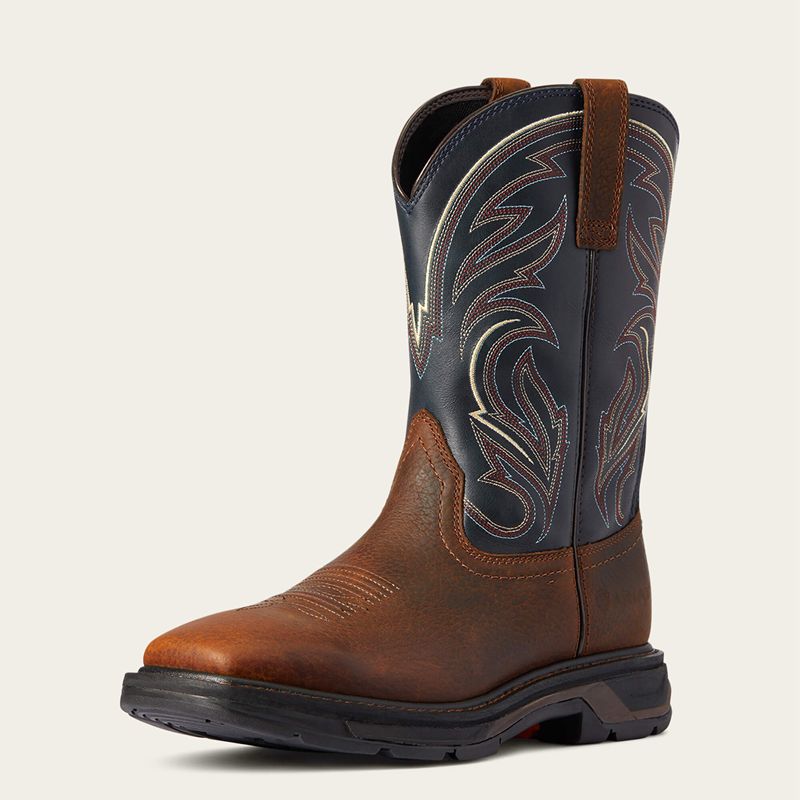 Ariat Workhog Xt Cottonwood Work Boot Marron Homme | ZWJ-92860881