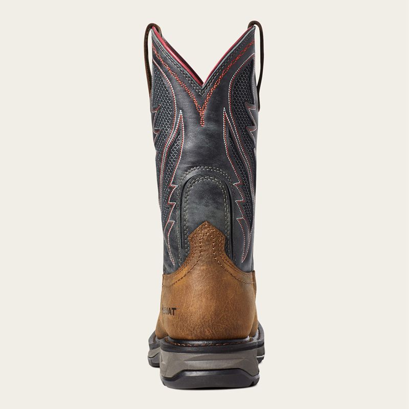 Ariat Workhog Xt Venttek Waterproof Work Boot Marron Homme | INN-71949461