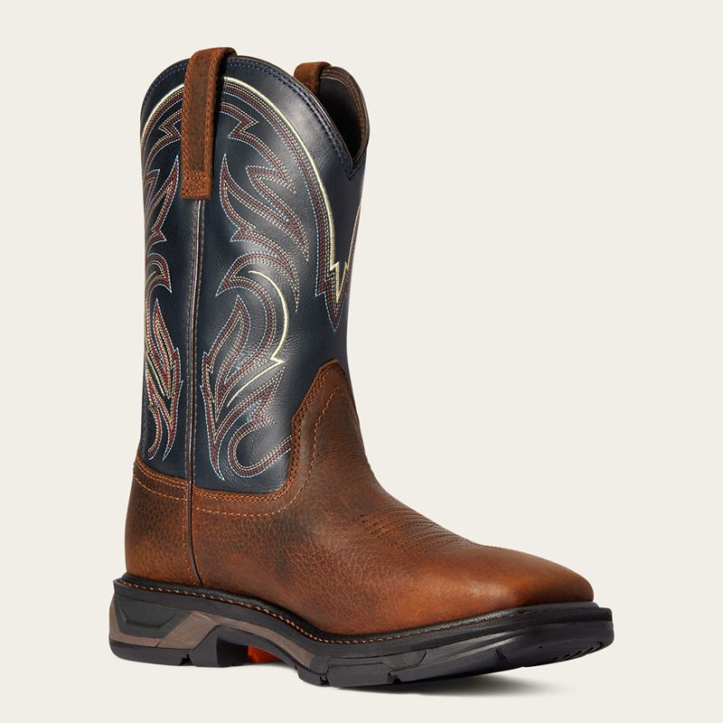 Ariat Workhog Xt Cottonwood Work Boot Marron Homme | ZWJ-92860881