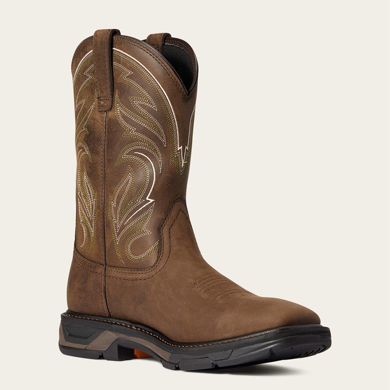 Ariat Workhog Xt Cottonwood Work Boot Marron Homme | UYX-97860902