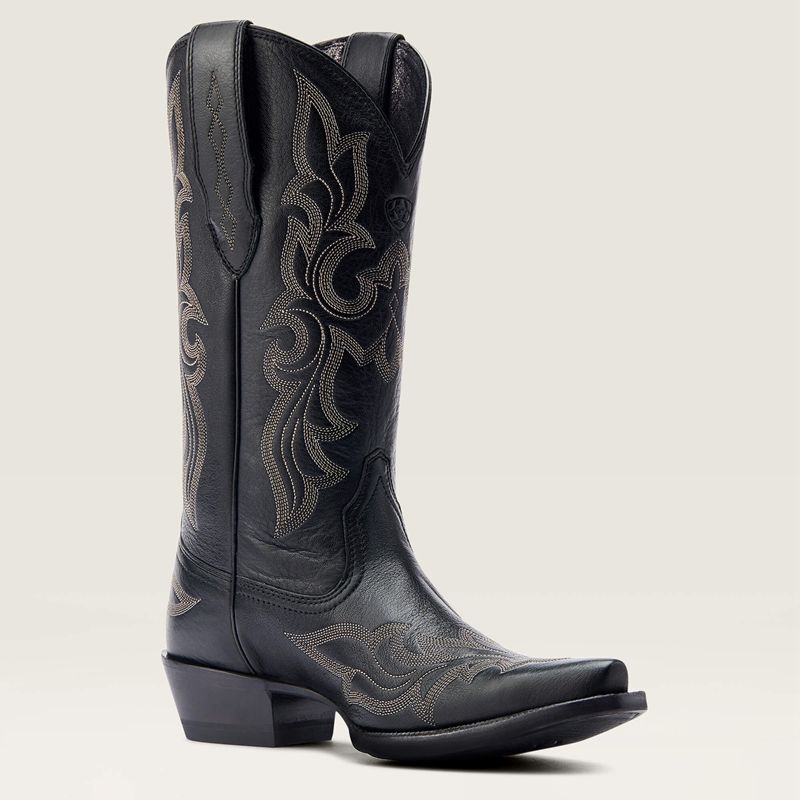 Ariat Jennings Stretchfit Western Boot Noir Femme | TRO-04001943