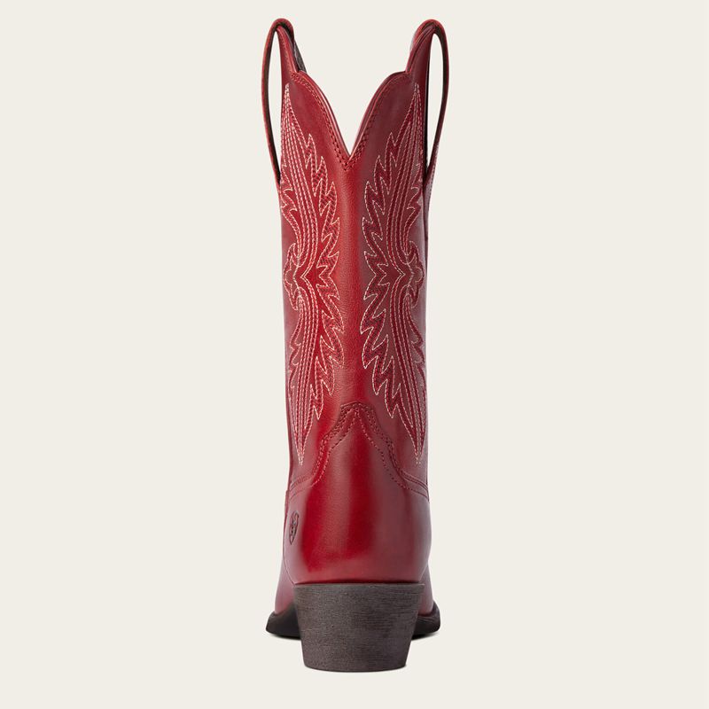 Ariat Heritage R Toe Stretchfit Western Boot Rouge Femme | IHZ-70923621