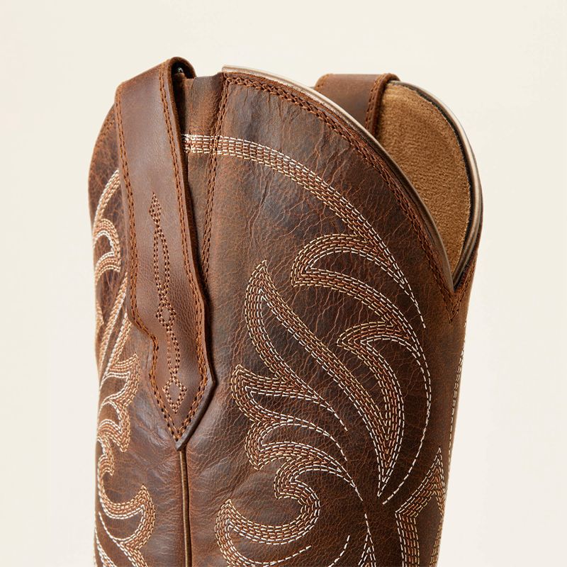 Ariat Heritage J Toe Stretchfit Western Boot Marron Femme | ROG-03452984