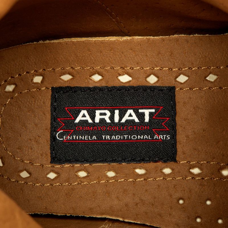 Ariat Hazel Chimayo Western Boot Terracotta Roughout Femme | IFV-86646568