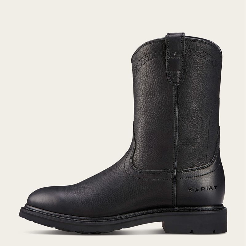 Ariat Sierra Work Boot Noir Homme | RPM-14412231