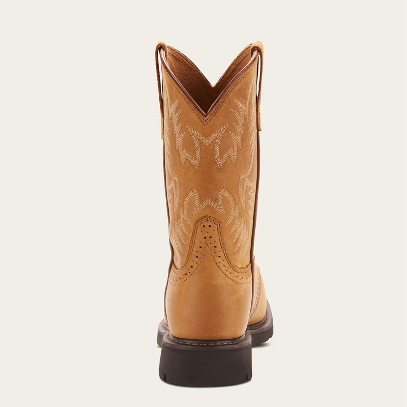 Ariat Sierra Saddle Work Boot Aged Bark Homme | BKF-46627307