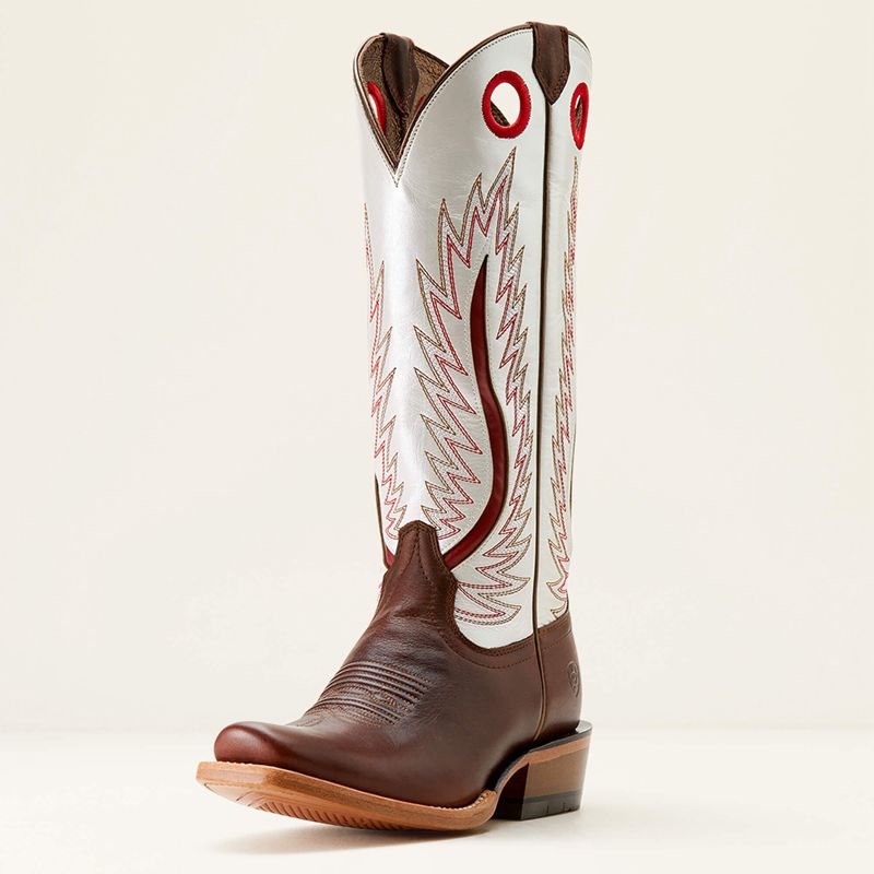 Ariat Futurity Fort Worth Western Boot Blanche Femme | SRJ-31507068