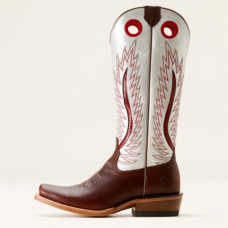 Ariat Futurity Fort Worth Western Boot Blanche Femme | SRJ-31507068