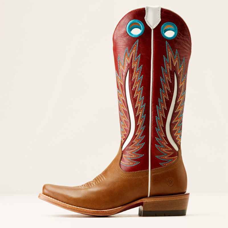 Ariat Futurity Fort Worth Western Boot Rouge Femme | HLH-04209684