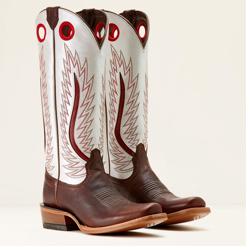 Ariat Futurity Fort Worth Western Boot Blanche Femme | SRJ-31507068