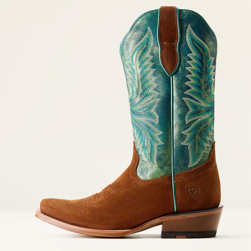 Ariat Futurity Flash Western Boot Glazed Ginger/Night Vision Femme | WCG-38189027