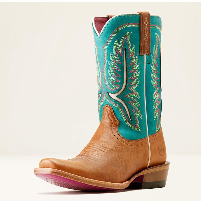 Ariat Futurity Colt Western Boot Bleu Femme | CHW-81384591