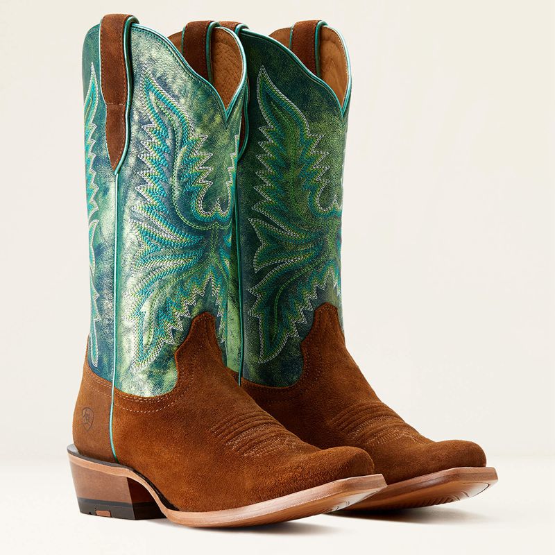 Ariat Futurity Flash Western Boot Glazed Ginger/Night Vision Femme | WCG-38189027