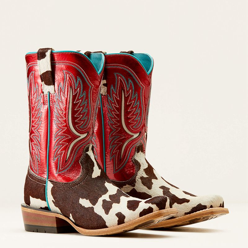 Ariat Futurity Colt Western Boot Rouge Femme | QLS-81459473