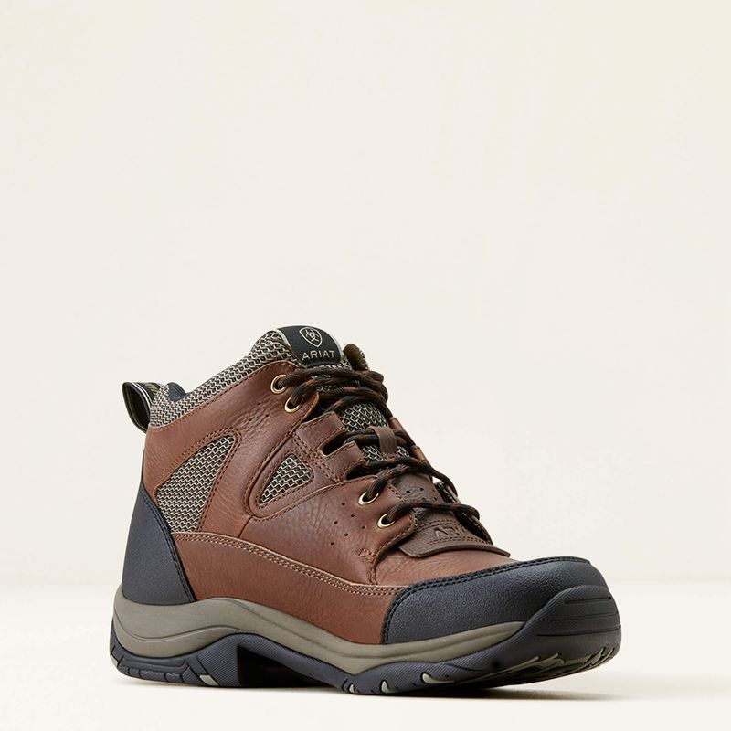 Ariat Terrain Venttek 360 Boot Distressed Brown/Taupe Homme | MZQ-02227309