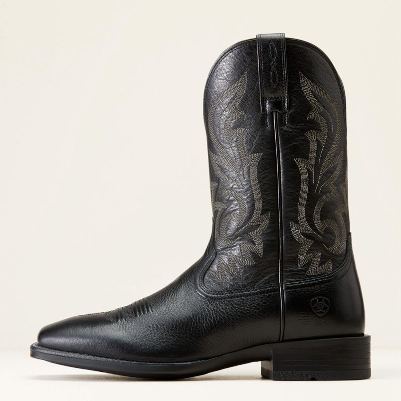 Ariat Slim Zip Ultra Western Boot Noir Homme | WIQ-26051421