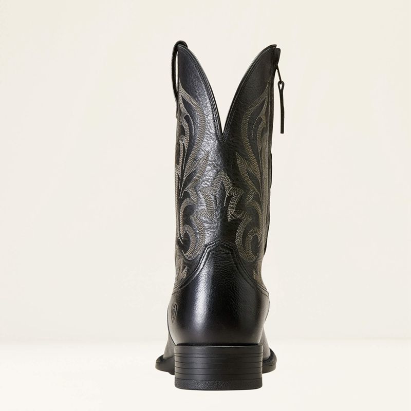 Ariat Slim Zip Ultra Western Boot Noir Homme | WIQ-26051421