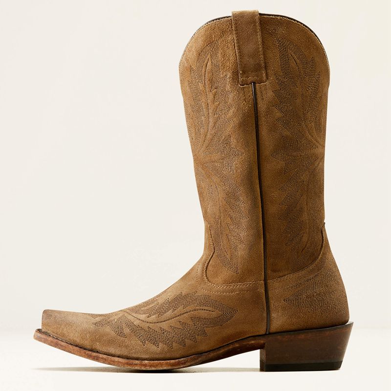 Ariat Ryman Western Boot Dijon Roughout Homme | KGX-92626619