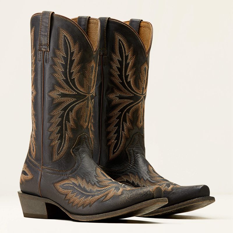 Ariat Ryman Western Boot Noir Homme | SUT-19840378