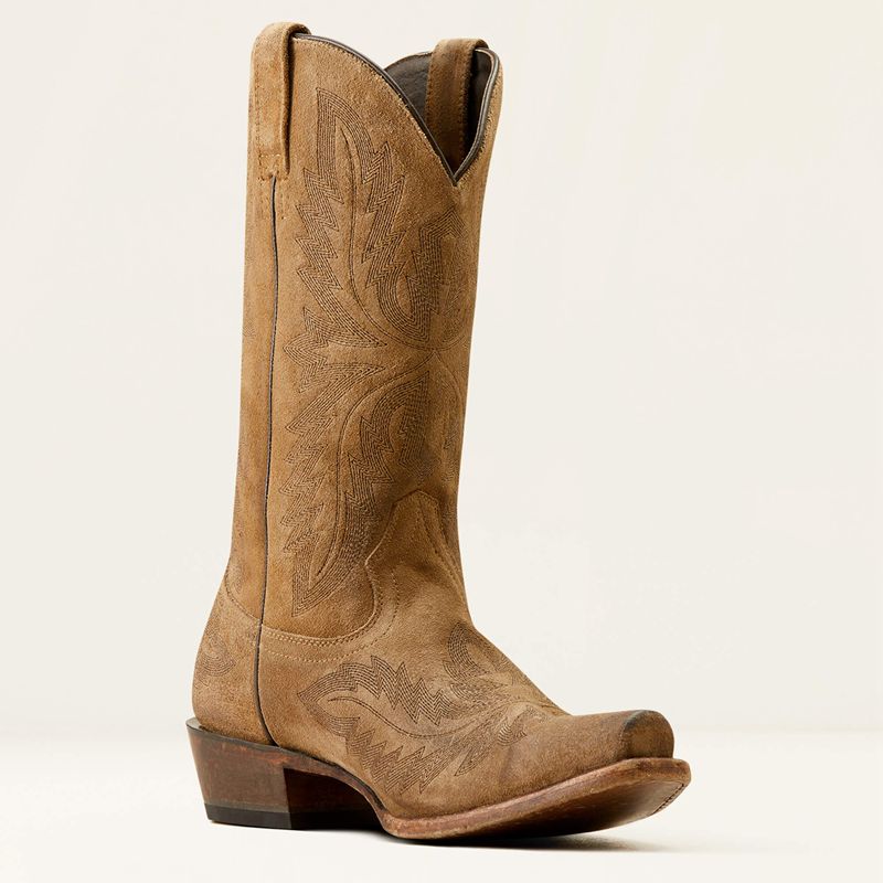 Ariat Ryman Western Boot Dijon Roughout Homme | KGX-92626619