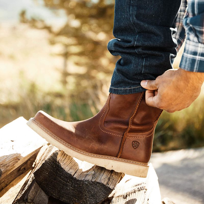 Ariat Rambler Recon Western Boot Marron Homme | KTW-63751648