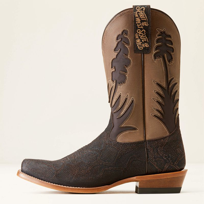 Ariat High Stepper Sendero Western Boot Chocolat Serpent Homme | WSW-74995219