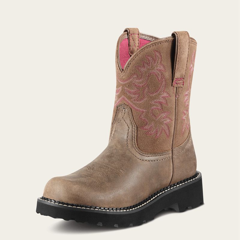 Ariat Fatbaby Western Boot Marron Femme | GFC-06045514