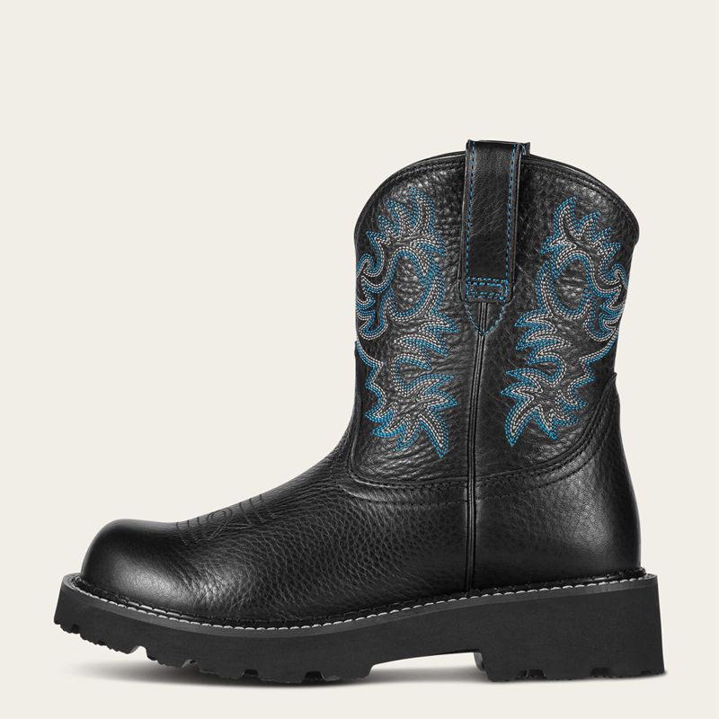 Ariat Fatbaby Western Boot Noir Femme | WMS-68525804