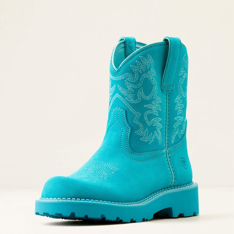 Ariat Fatbaby Western Boot Turquoise Femme | JRB-24228913