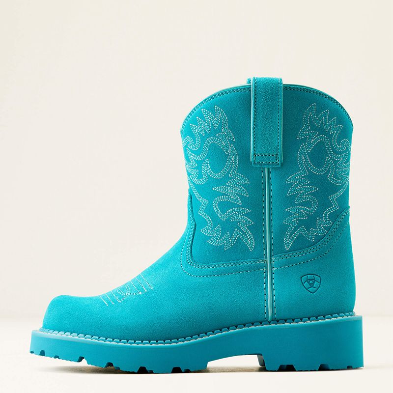 Ariat Fatbaby Western Boot Turquoise Femme | JRB-24228913