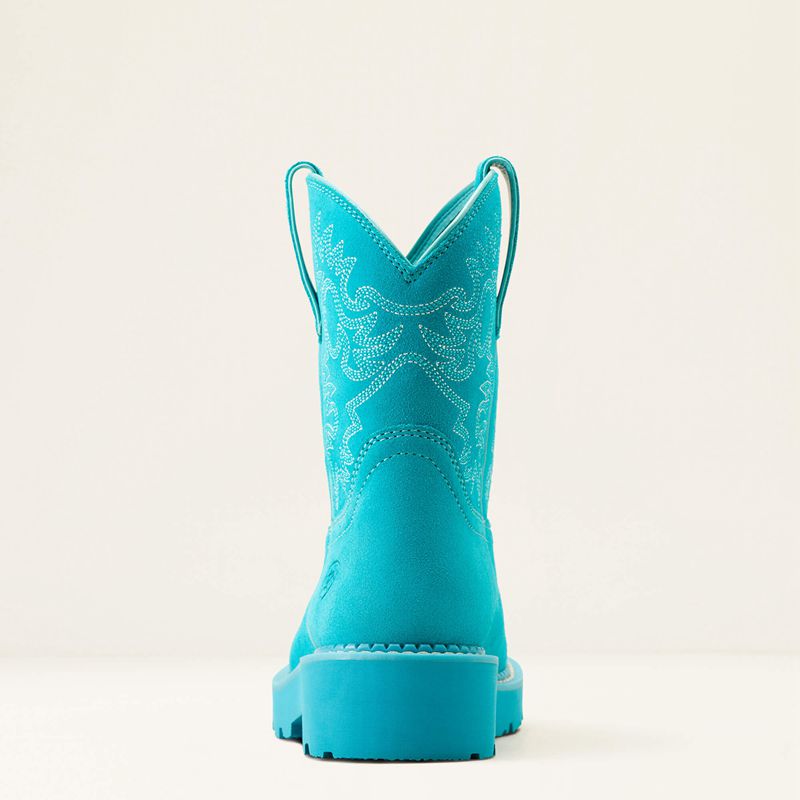 Ariat Fatbaby Western Boot Turquoise Femme | JRB-24228913