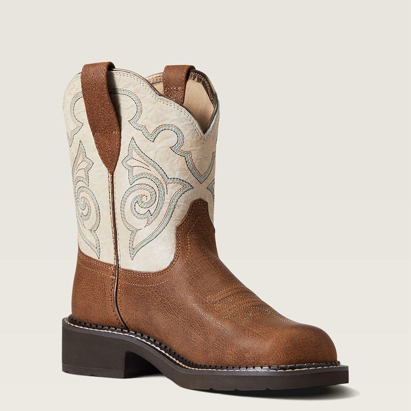 Ariat Fatbaby Heritage Tess Western Boot Tortuga Femme | ING-74343628