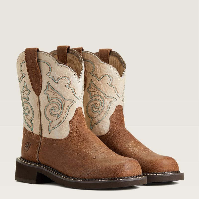 Ariat Fatbaby Heritage Tess Western Boot Tortuga Femme | ING-74343628