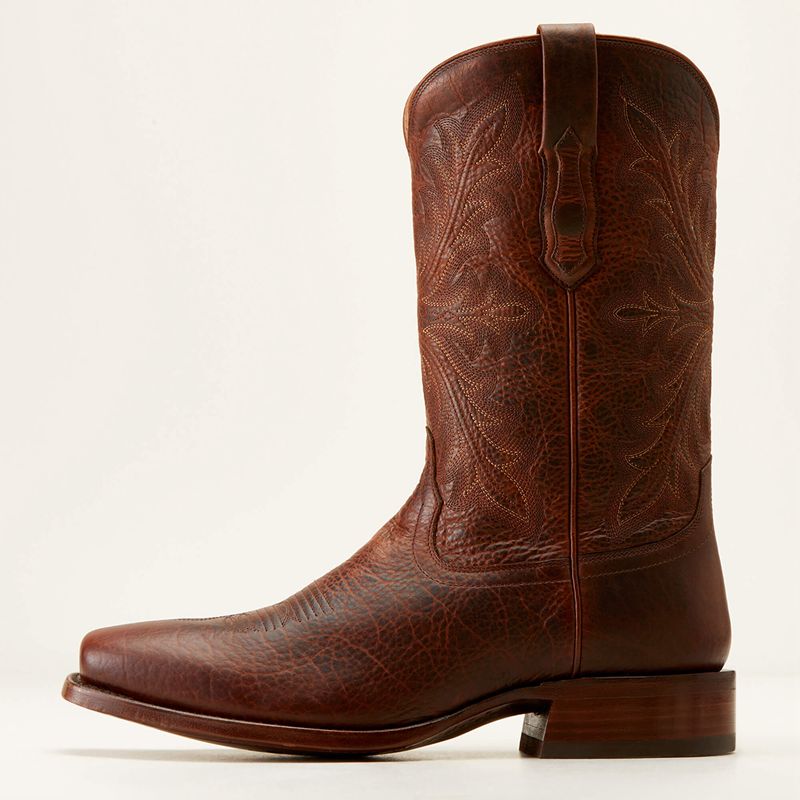 Ariat Bench Made Stilwell Cowboy Boot Marron Homme | NAD-85170673